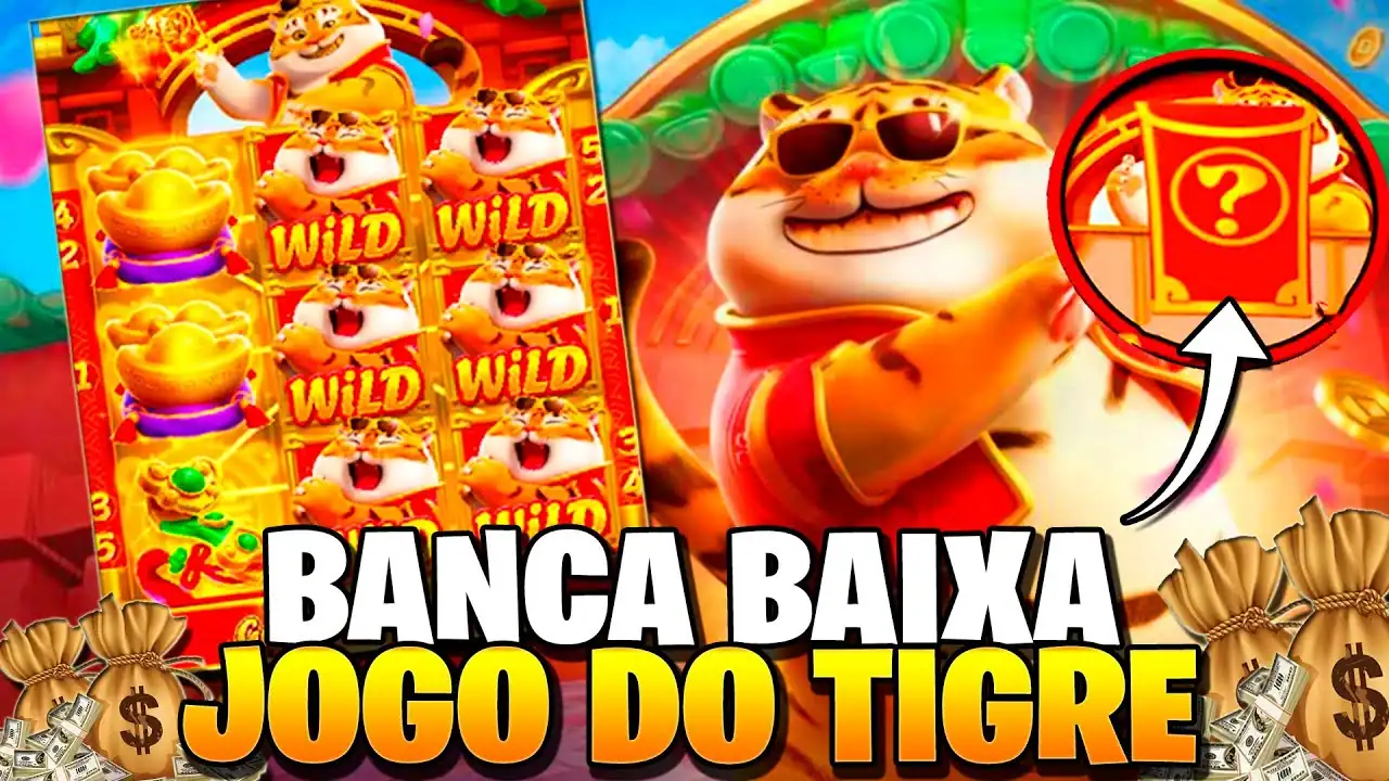 Símbolos Fortune Tiger 5mpg - Tigre Dourado e Wild Symbols